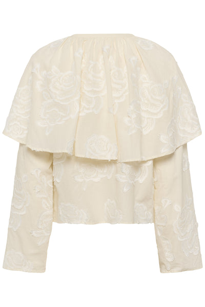 KBErmine Blouse Egret - 110103 - 10105884 Thumbnail