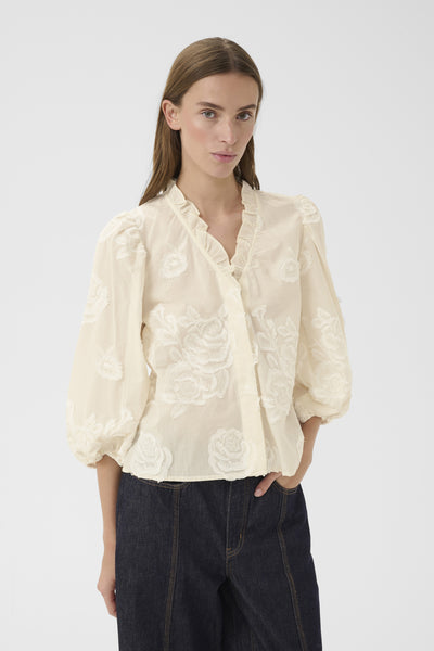 KBErmine Shirt Egret - 110103 - 10105885 Thumbnail