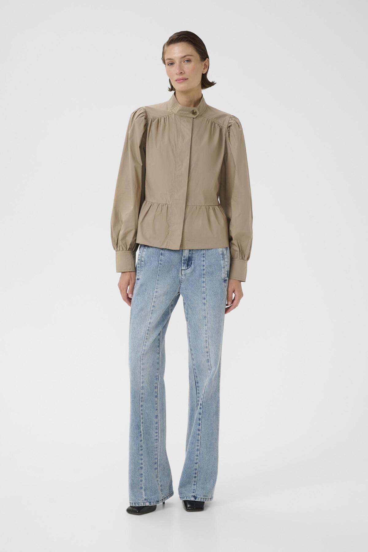 KBEnya Blouse Weathered Teak - 171112 - 10105890