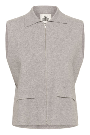 KBElvina Waistcoat Light Grey Melange - 109193 - 10105895