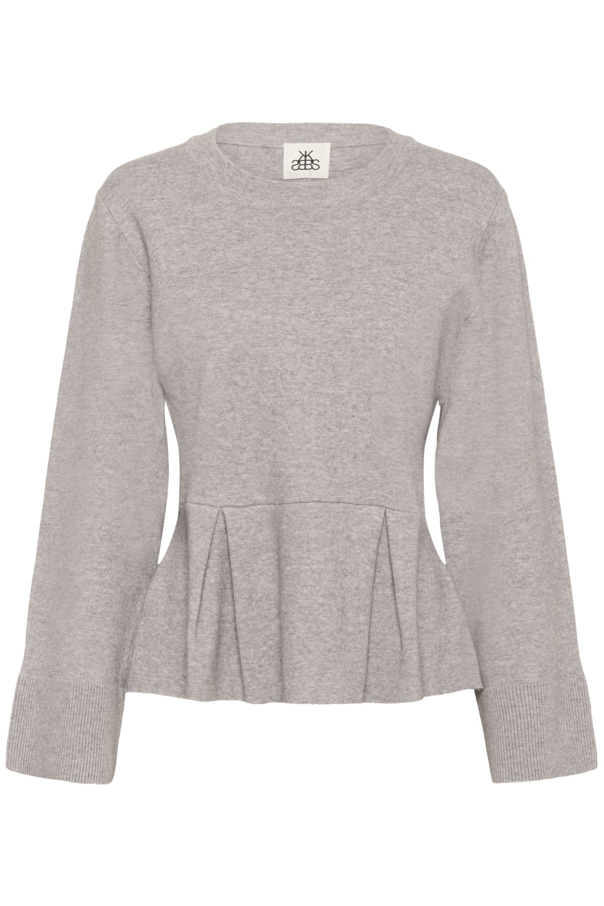 KBElvina Pullover Light Grey Melange - 109193 - 10105896