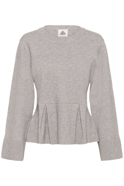 KBElvina Pullover Light Grey Melange - 109193 - 10105896 Thumbnail