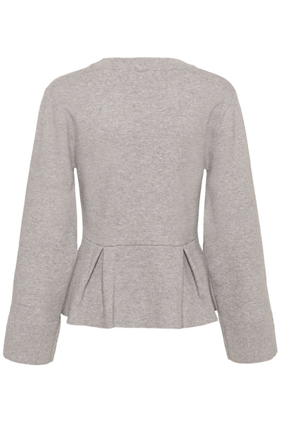 KBElvina Pullover Light Grey Melange - 109193 - 10105896 Thumbnail