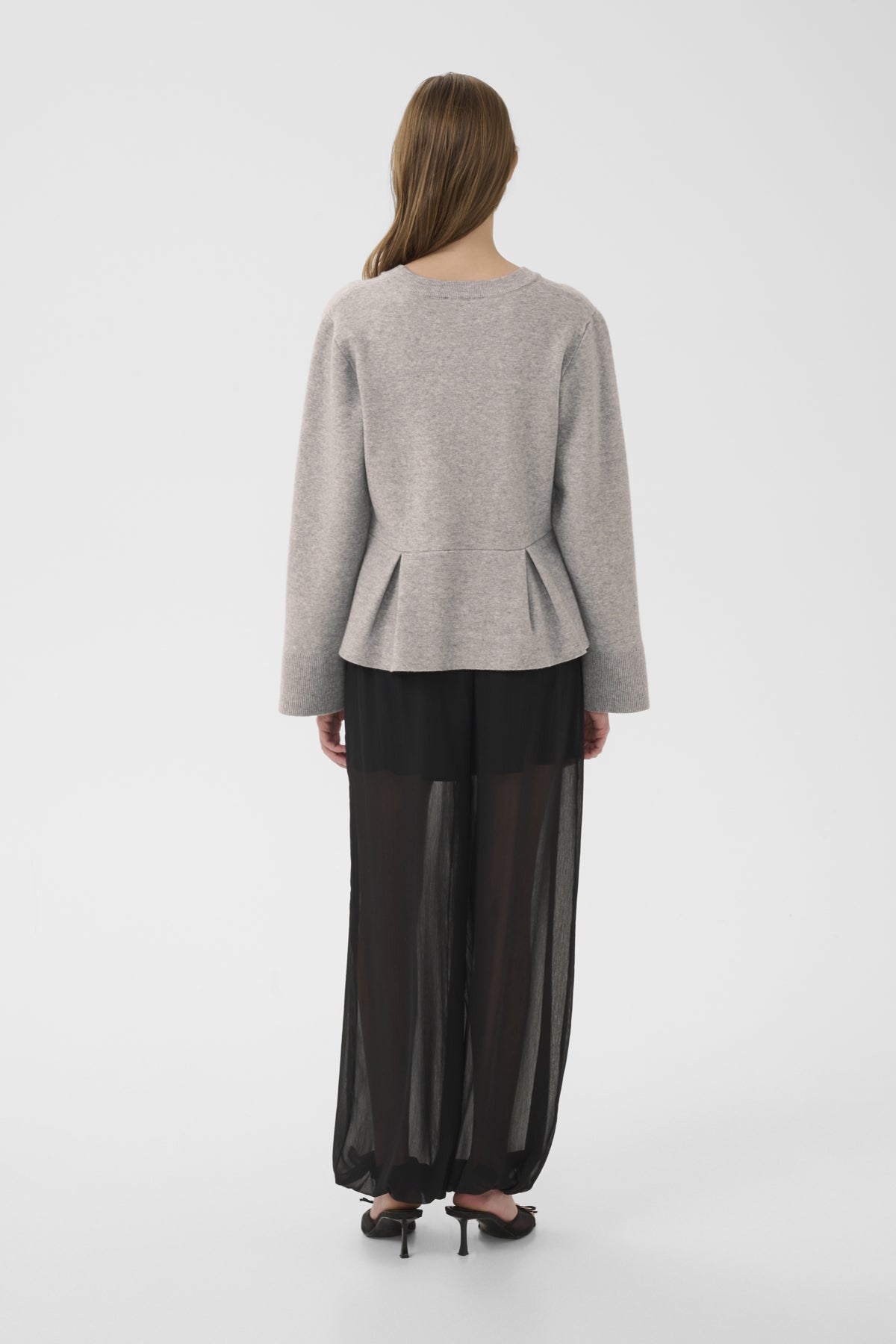 KBElvina Pullover Light Grey Melange - 109193 - 10105896