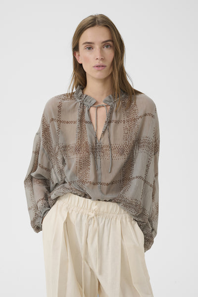 KBEaston Blouse Easton Print - 109276 - 10105903 Thumbnail
