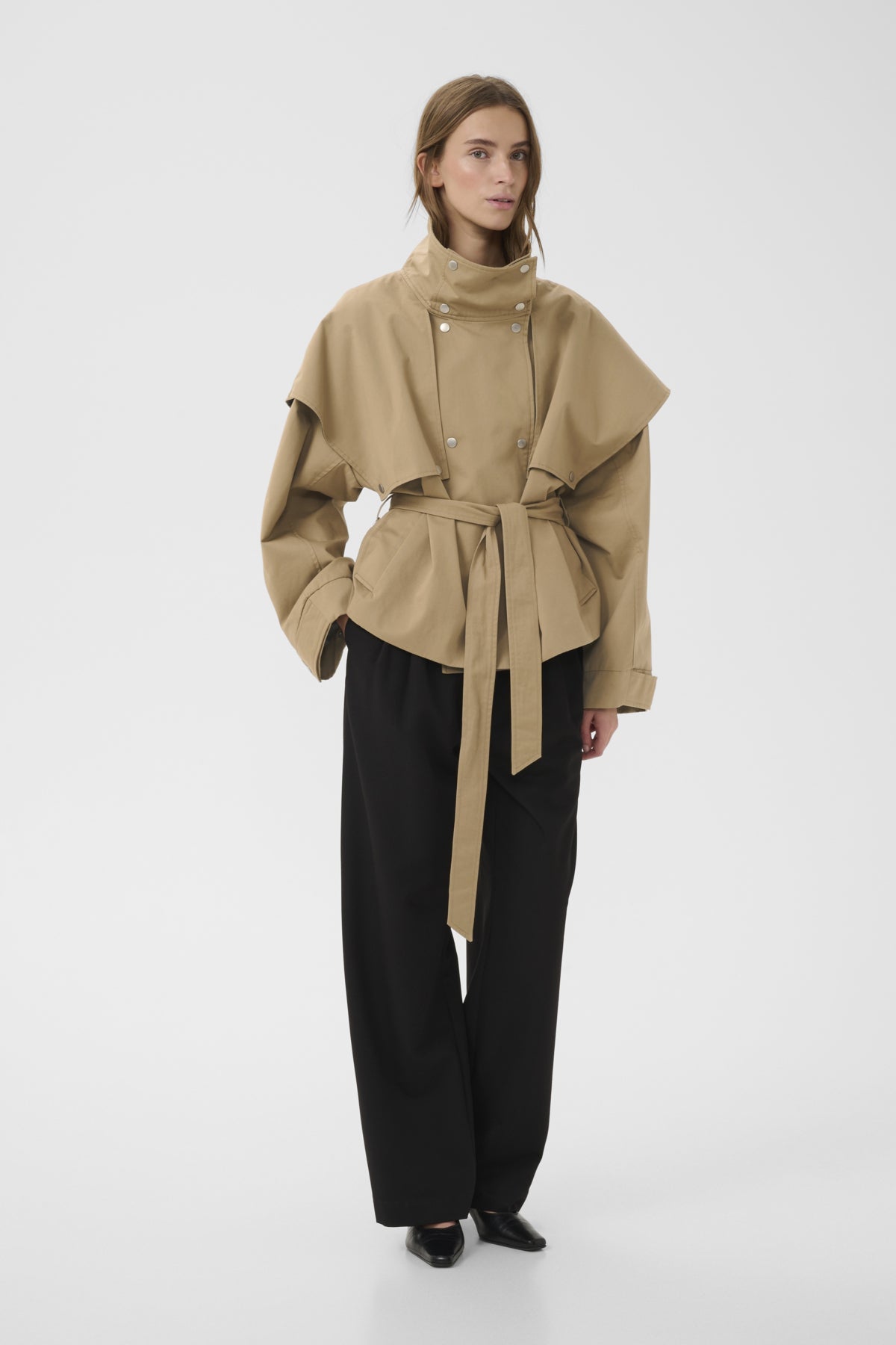 KBDana Short Trench Jacket Chinchilla - 171109 - 10105927