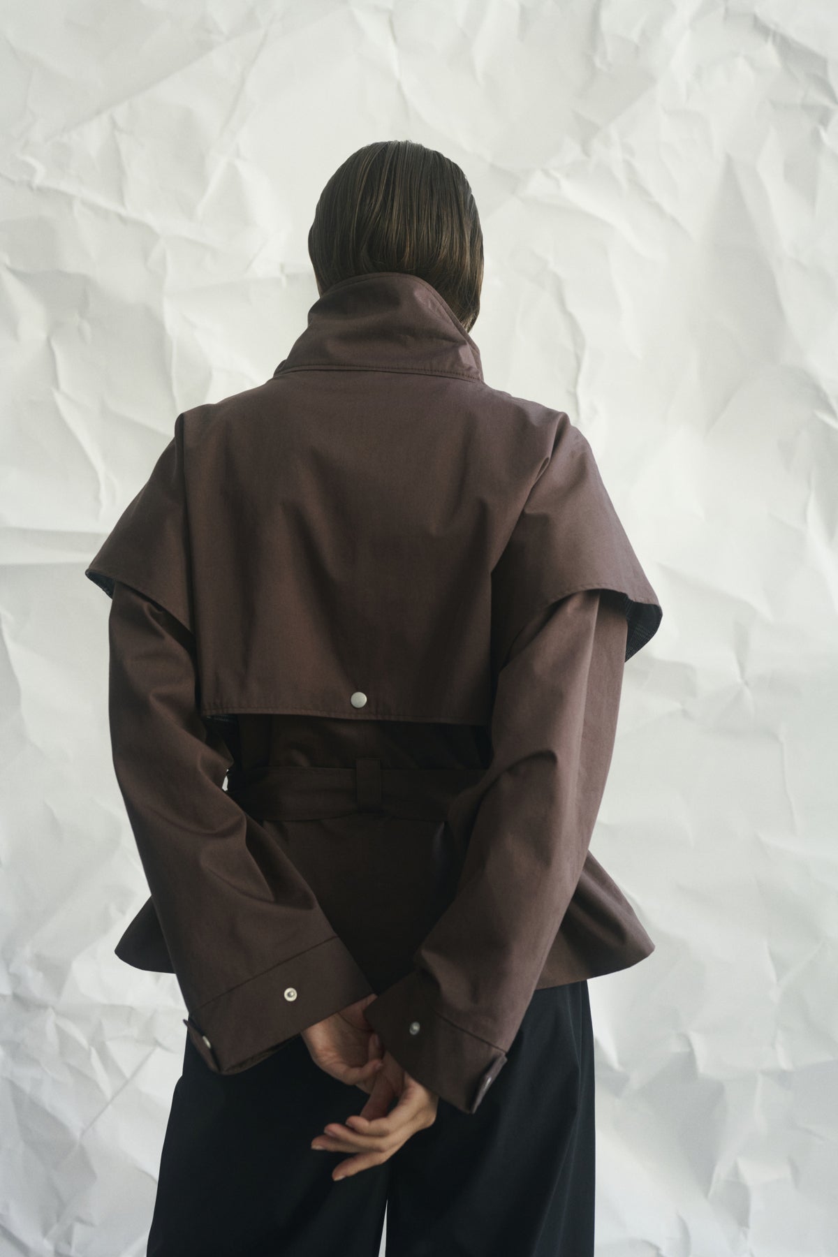 KBDana Short Trench Jacket Chocolate Martini - 191216 - 10105927