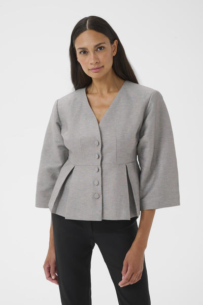 KBVia Waist Blazer Thunderstorm Melange - 1852061 - 10105930 Thumbnail