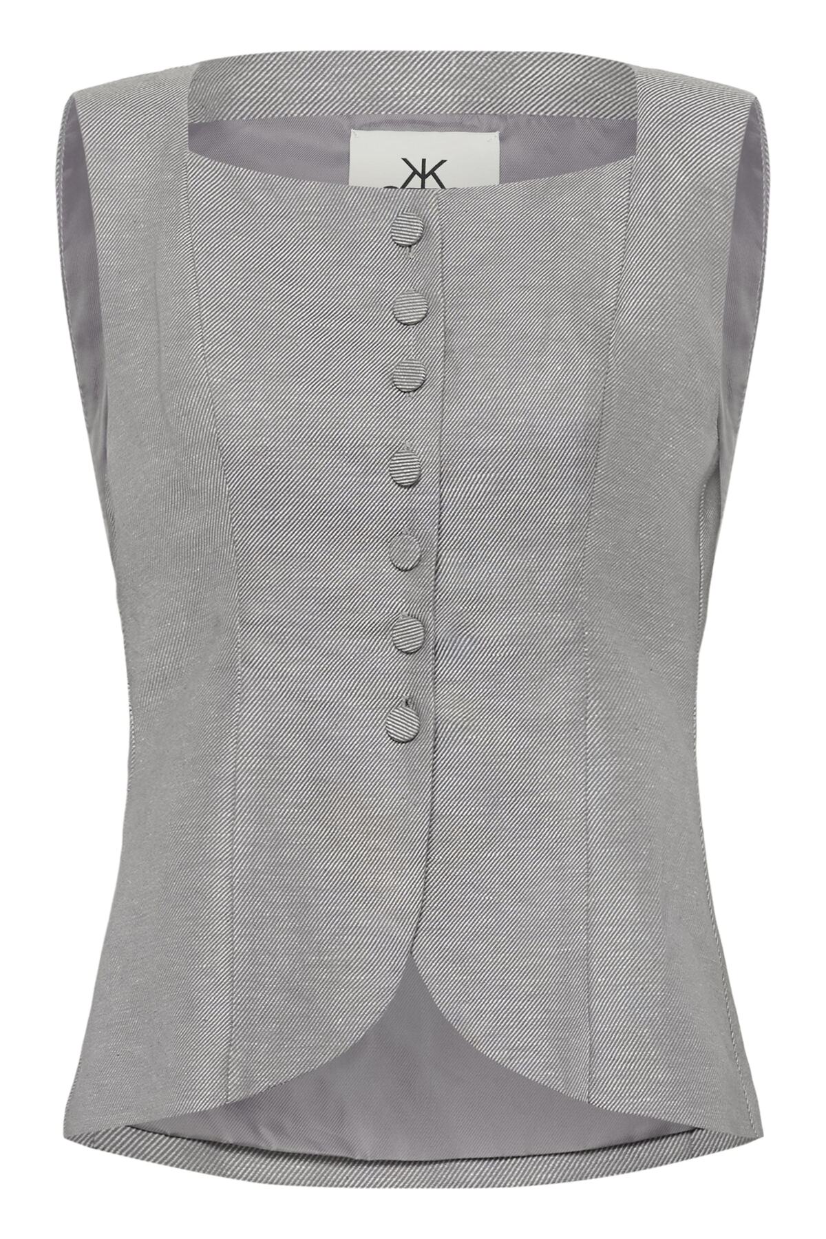 KBVia Waistcoat Thunderstorm Melange - 1852061 - 10105931