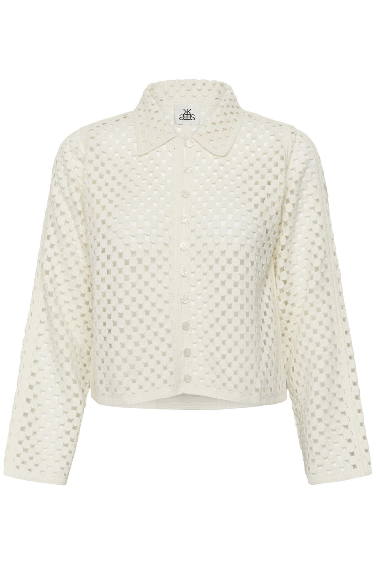 KBFilippa Cardigan Egret - 110103 - 10105952