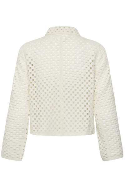 KBFilippa Cardigan Egret - 110103 - 10105952 Thumbnail