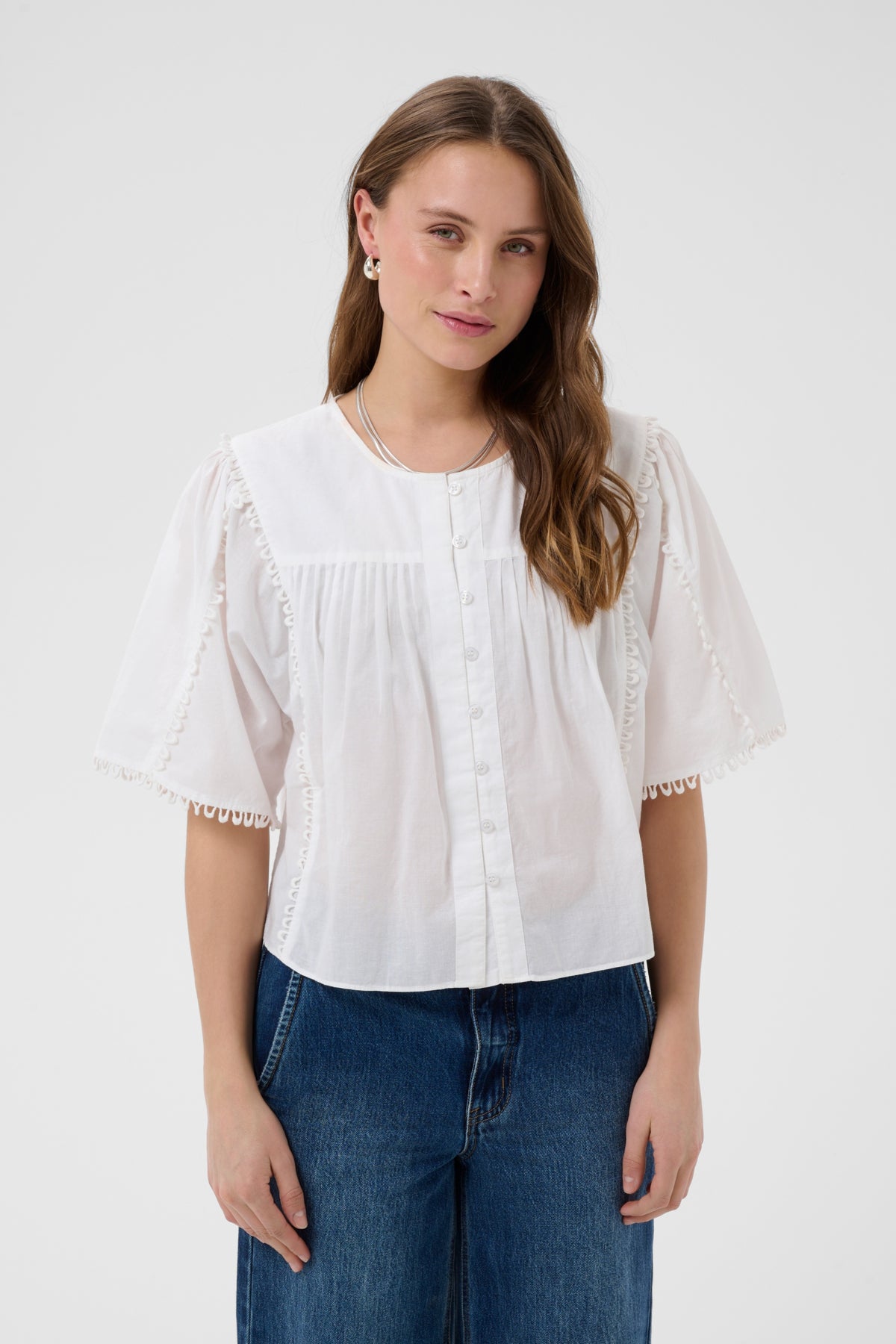KBFry Blouse Bright White - 110601 - 10105953
