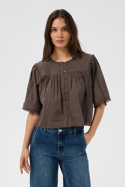 KBFry Blouse Chocolate Martini - 191216 - 10105953 Thumbnail