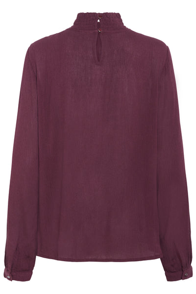Trine Blouse Windsor Wine - 10500950 Thumbnail