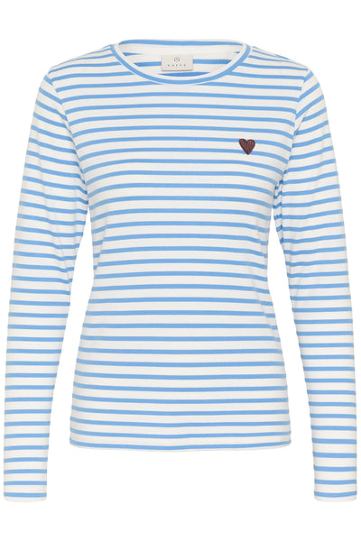 Liddy T-Shirt Chalk/Provance - Fudge Heart - - 10502821 Thumbnail