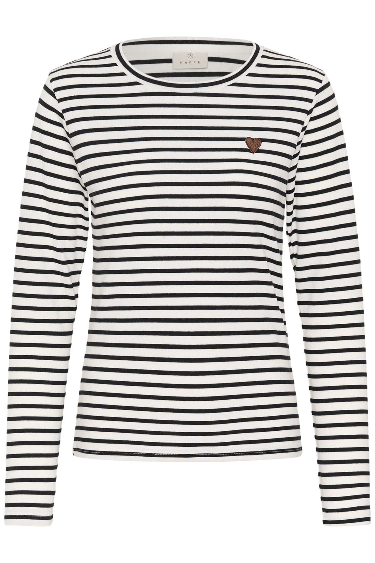 Liddy T-Shirt Chalk/Black - Carafe Heart - 1 - 10502821