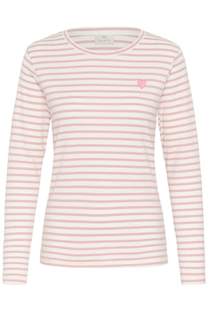 Liddy T-Shirt Chalk/Pale Mauve-Rose Heart - - 10502821