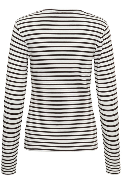 Liddy T-Shirt Chalk / Brown - Blue Heart - 1 - 10502821 Thumbnail