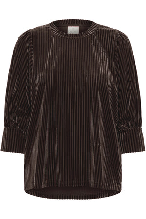 KAcaca Blouse 10503887 Black Coffee