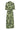 KAvelana Maxi Dress Green Blurry Leafs