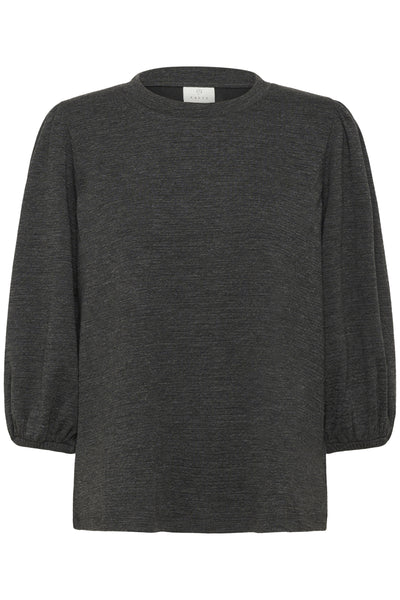 KAjanna Jersey Blouse Black Oyster Thumbnail
