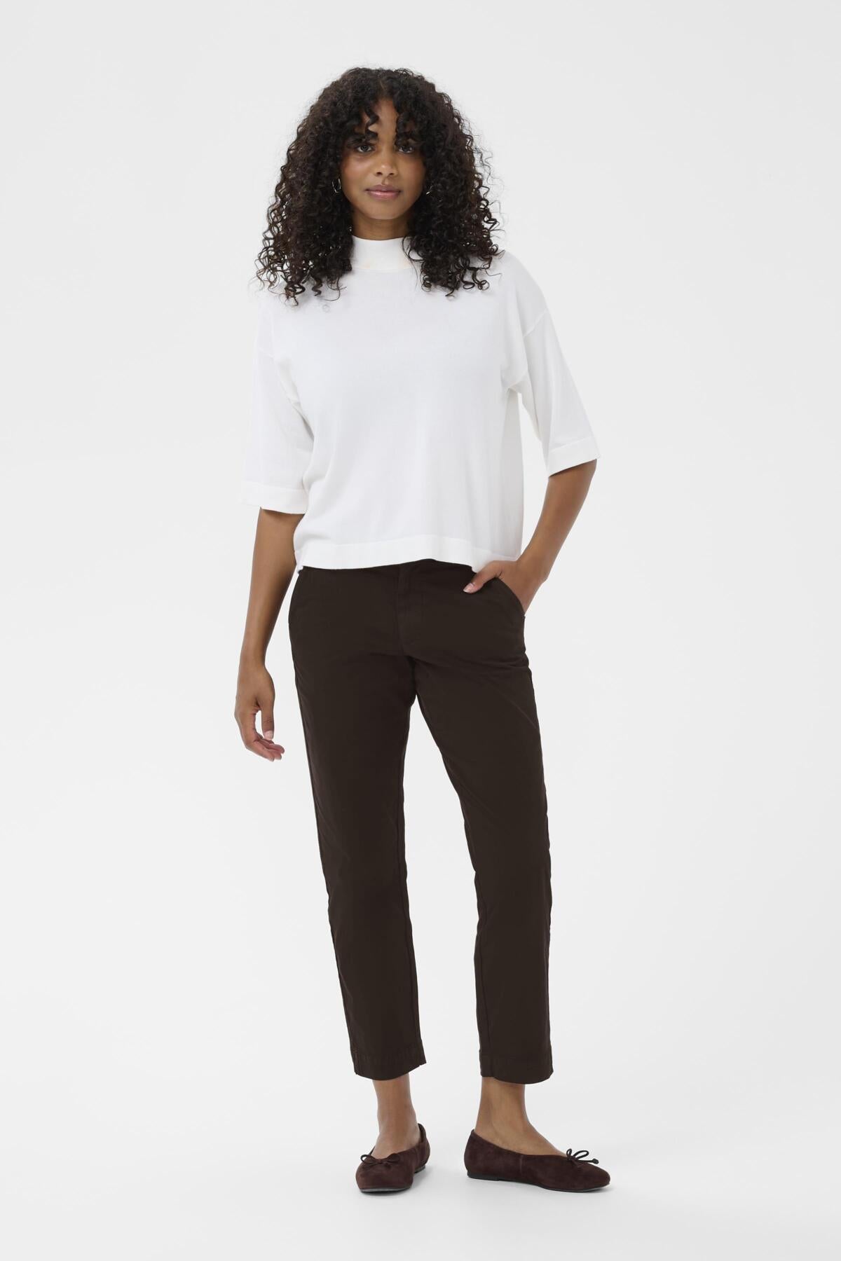 KAmette Pants 10506121 Black Coffee