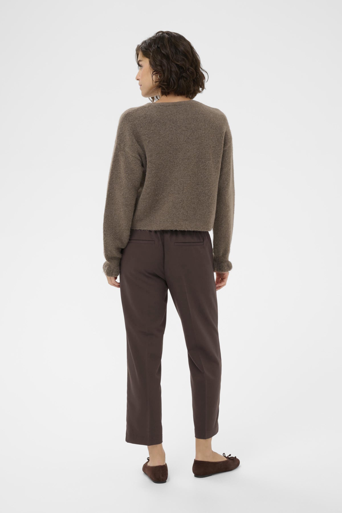 KAsakura HW Cropped Pants Coffee Bean - 190915 - 10506127