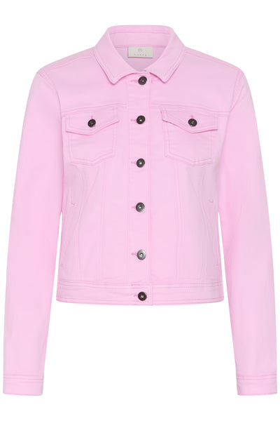 KAzelina Denim Jacket Pink Frosting - 152218 - 10506287 Thumbnail