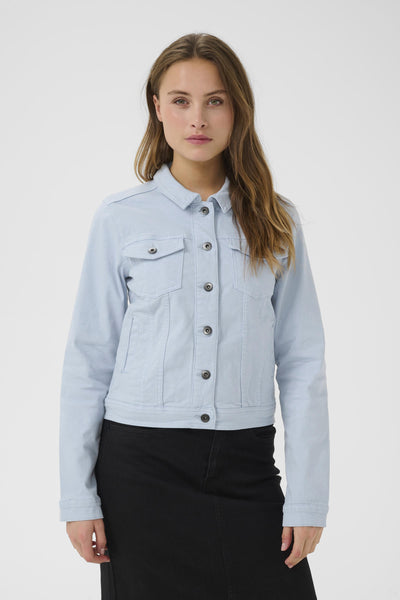 KAzelina Denim Jacket Soft Chambray - 10506287 Thumbnail