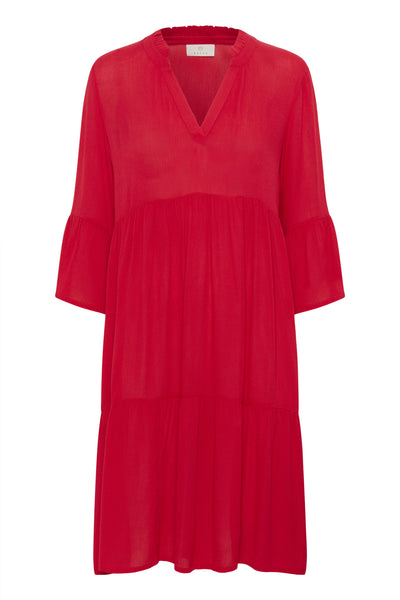 KAmarianah Amber Dress True Red - 10506685 Thumbnail