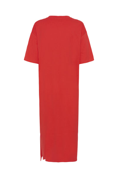KAedna 1/2 Sleeve Dress Poppy Red - 171664 - 10507351 Thumbnail