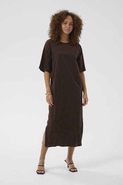 KAedna 1/2 Sleeve Dress Coffee Bean - 190915 - 10507351 Thumbnail