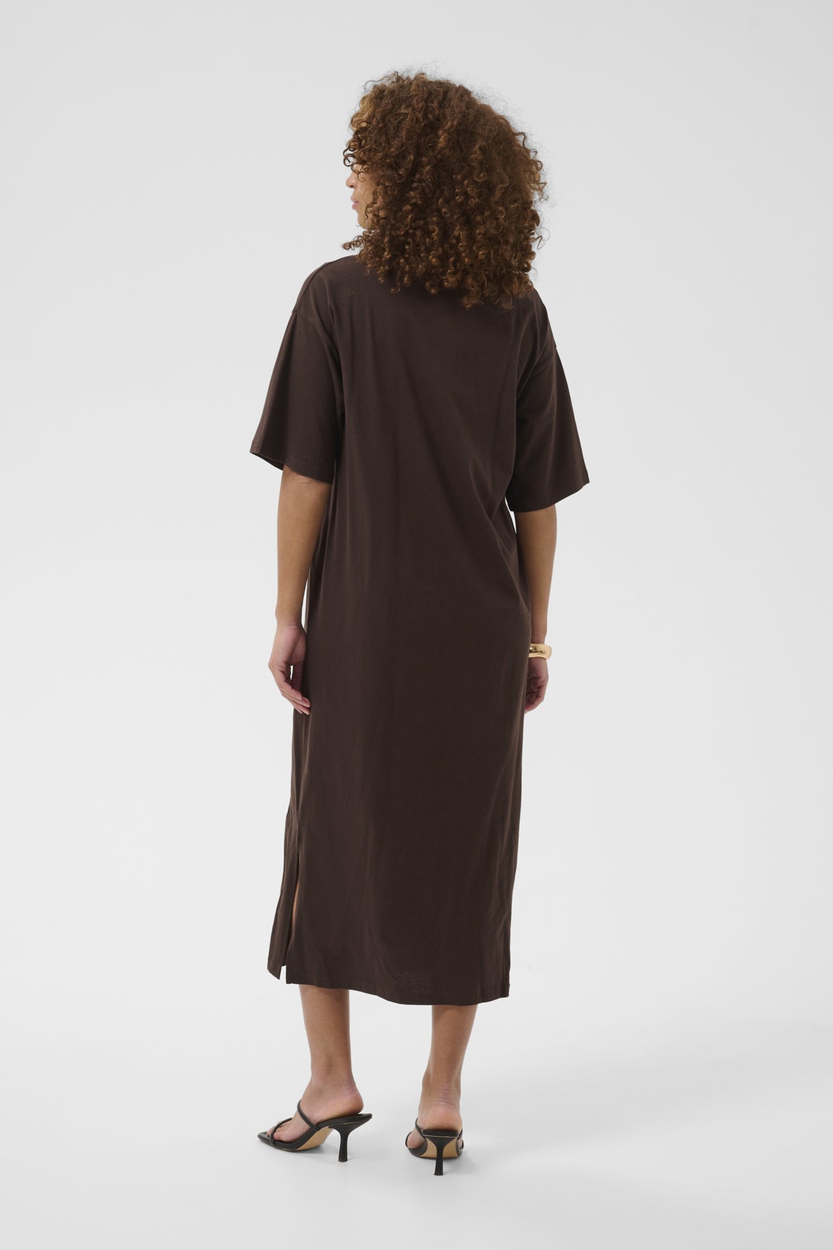 KAedna 1/2 Sleeve Dress Coffee Bean - 190915 - 10507351