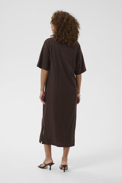 KAedna 1/2 Sleeve Dress Coffee Bean - 190915 - 10507351 Thumbnail