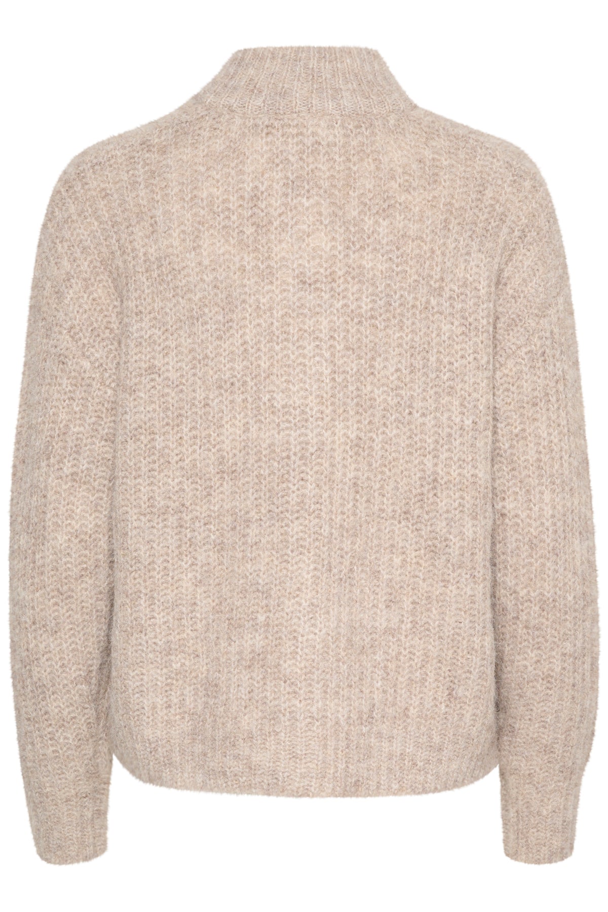 KAane Knit Cardigan Major Brown Melange - 10507843