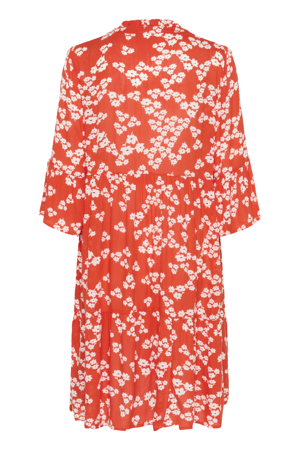 KAhera Amber Dress Printed Red/Chalk/Red Petit Fleur - 10508259