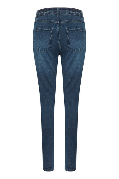 KAsimone Jeans Washed Blue Denim - 10508295 Thumbnail