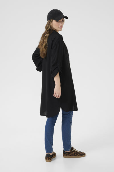 KAmilia Shirt Dress Black deep - 10508311 Thumbnail