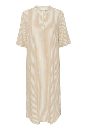 KAmilia Kaftan Dress Chalk / Chinchilla Stripe - 10508312