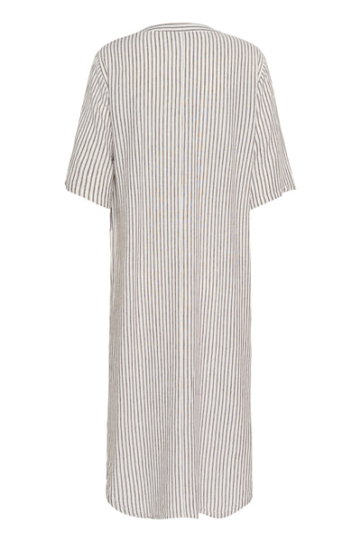 KAmilia Kaftan Dress Chalk/Fudge Stripe - 10508312 Thumbnail