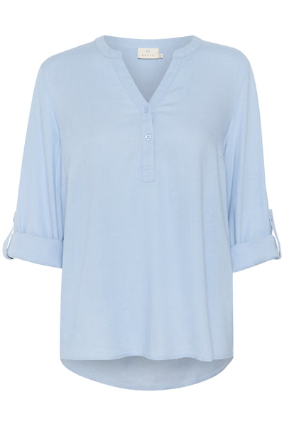 KAmilia Blouse Soft Chambray - 10508313 Thumbnail