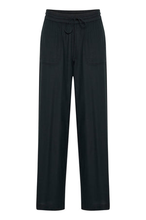 KAmilia Long Wide Pants HW Black deep - 10508314