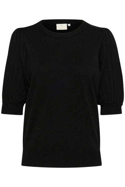 KAlone Knit Pullover 1/2 SL Black deep - 10508368 Thumbnail