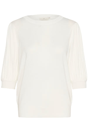 KAlone Knit Pullover 1/2 SL Chalk - 10508368