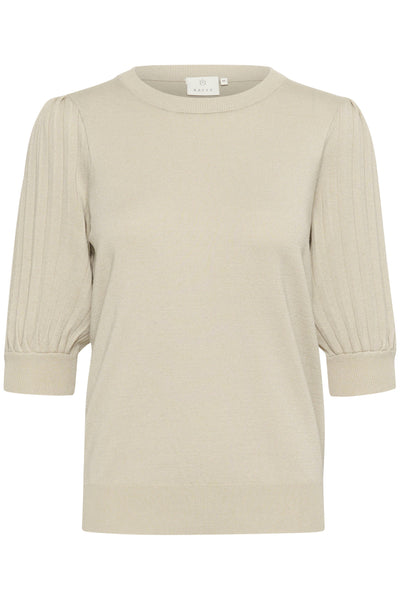 KAlone Knit Pullover 1/2 SL Feather Gray Melange Thumbnail
