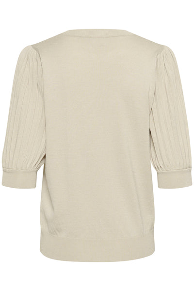 KAlone Knit Pullover 1/2 SL Feather Gray Melange Thumbnail