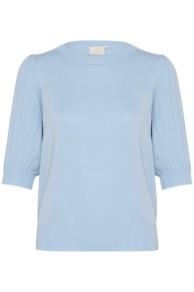 KAlone Knit Pullover 1/2 SL Soft Chambray - 10508368 Thumbnail