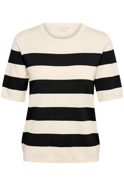 KAlizza Striped Knit Black/Turtledove Bold Stripe - 10508410 Thumbnail