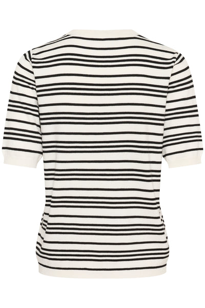 KAlizza Striped Knit Chalk/Black Stripe - 10508410 Thumbnail