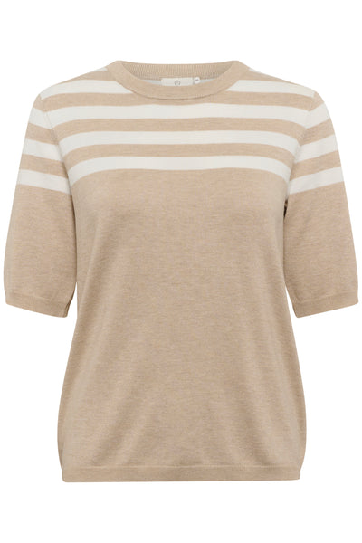 KAlizza Striped Knit Feather Gray/Chalk Half Stripe - 10508410 Thumbnail